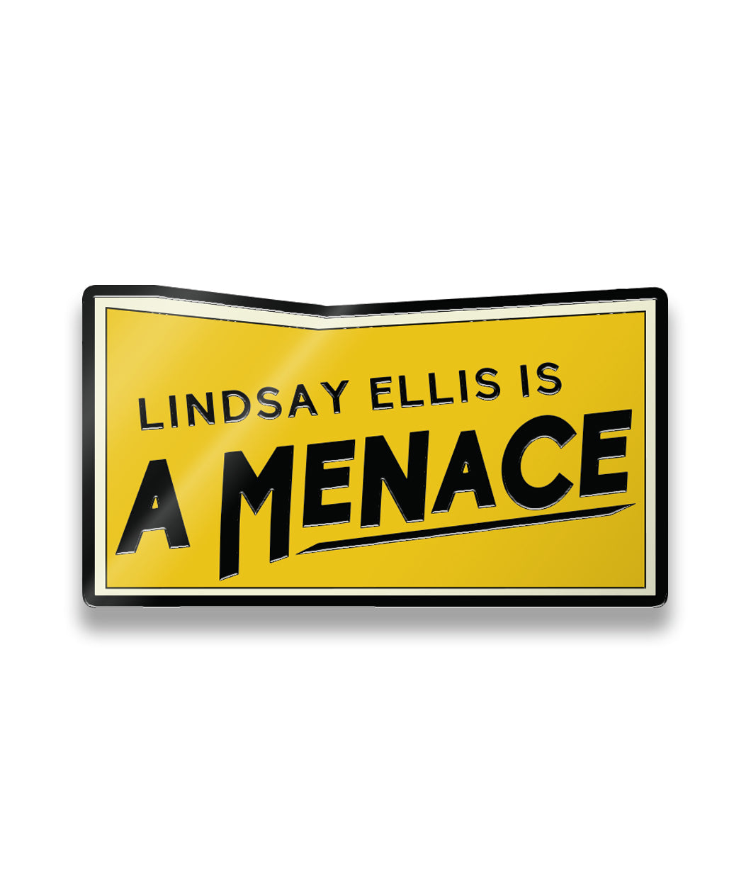 Menace Enamel Pin