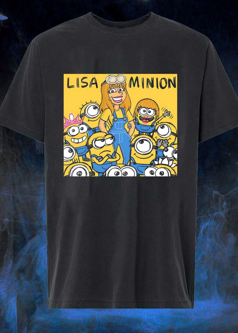 Lisa Minion Characters Cartoon Group Fun shirt