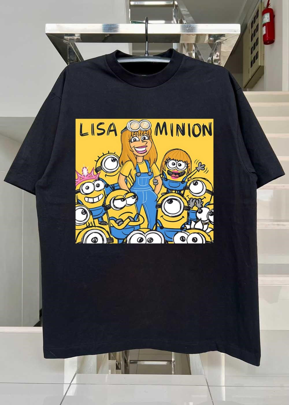 Lisa Minion Characters Cartoon Group Fun shirt