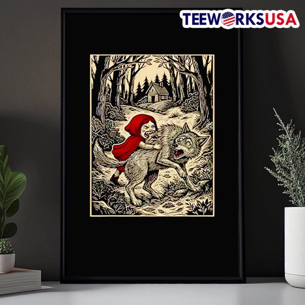 Little Red Riding Hood Humor Of Inverted Stories Shirt