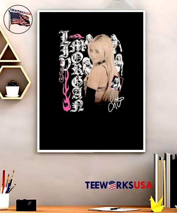 Liv Morgan Signed Photo Graphic Liv Morgan Shirt