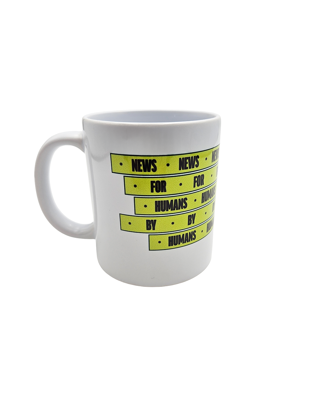 News by Humans For Humans Mug