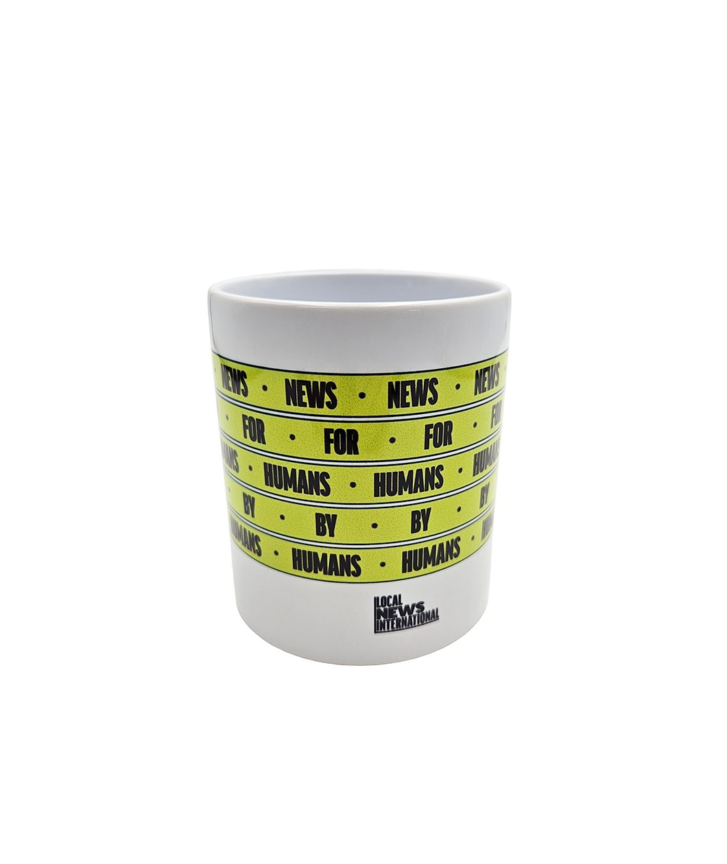 News by Humans For Humans Mug