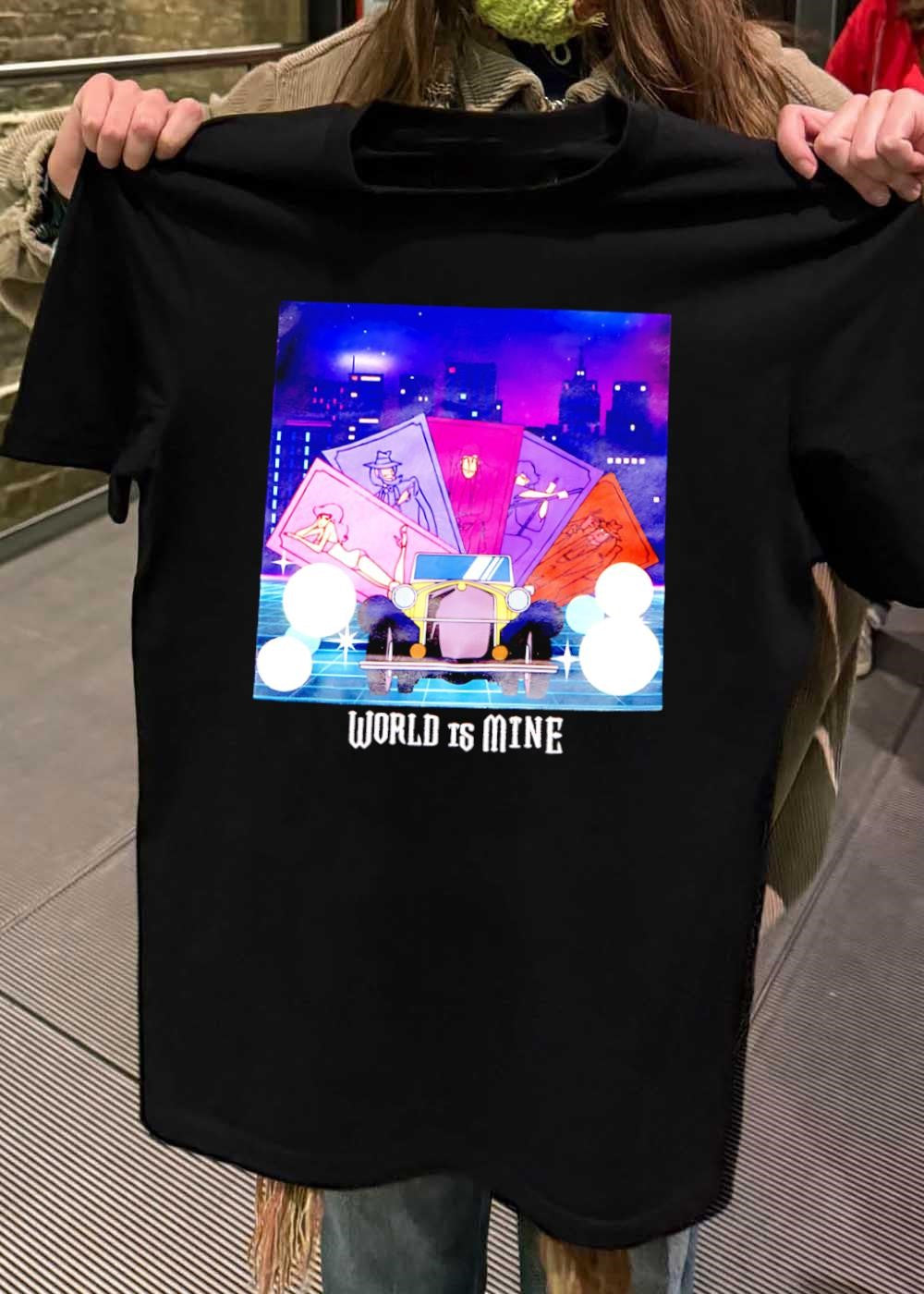 Lupin the Third Cast in Classic Car World Is Mine T-Shirt