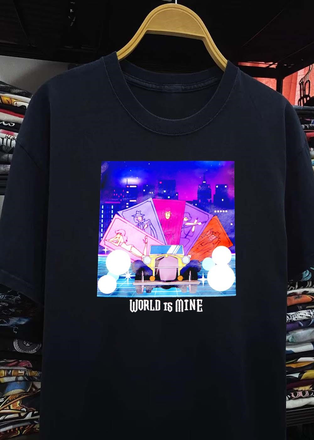 Lupin the Third Cast in Classic Car World Is Mine T-Shirt