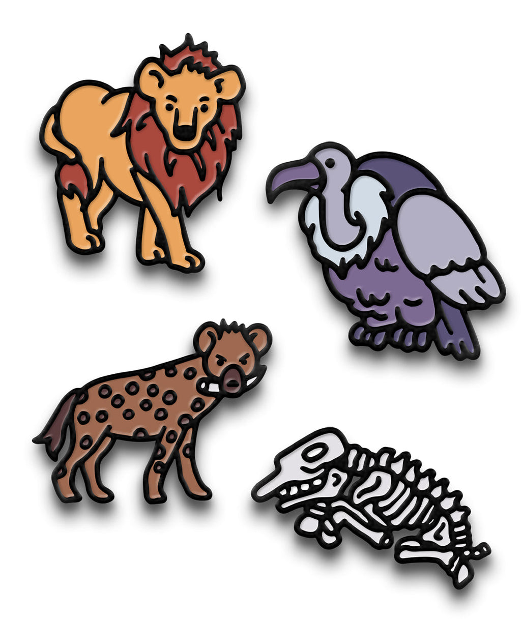 Serengeti Enamel Pins Bundle