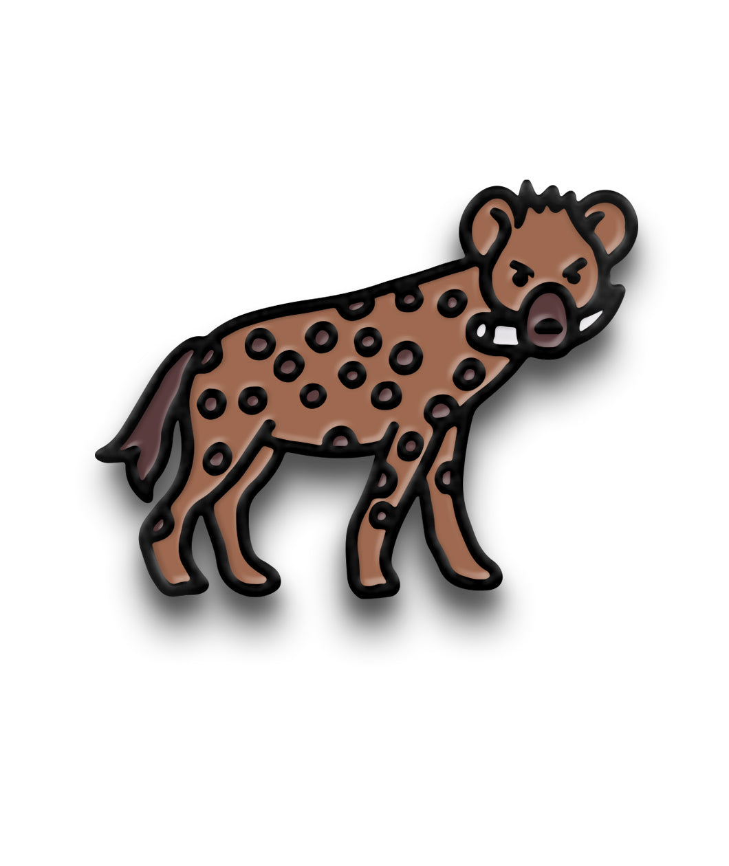 Serengeti Hyena Enamel Pin