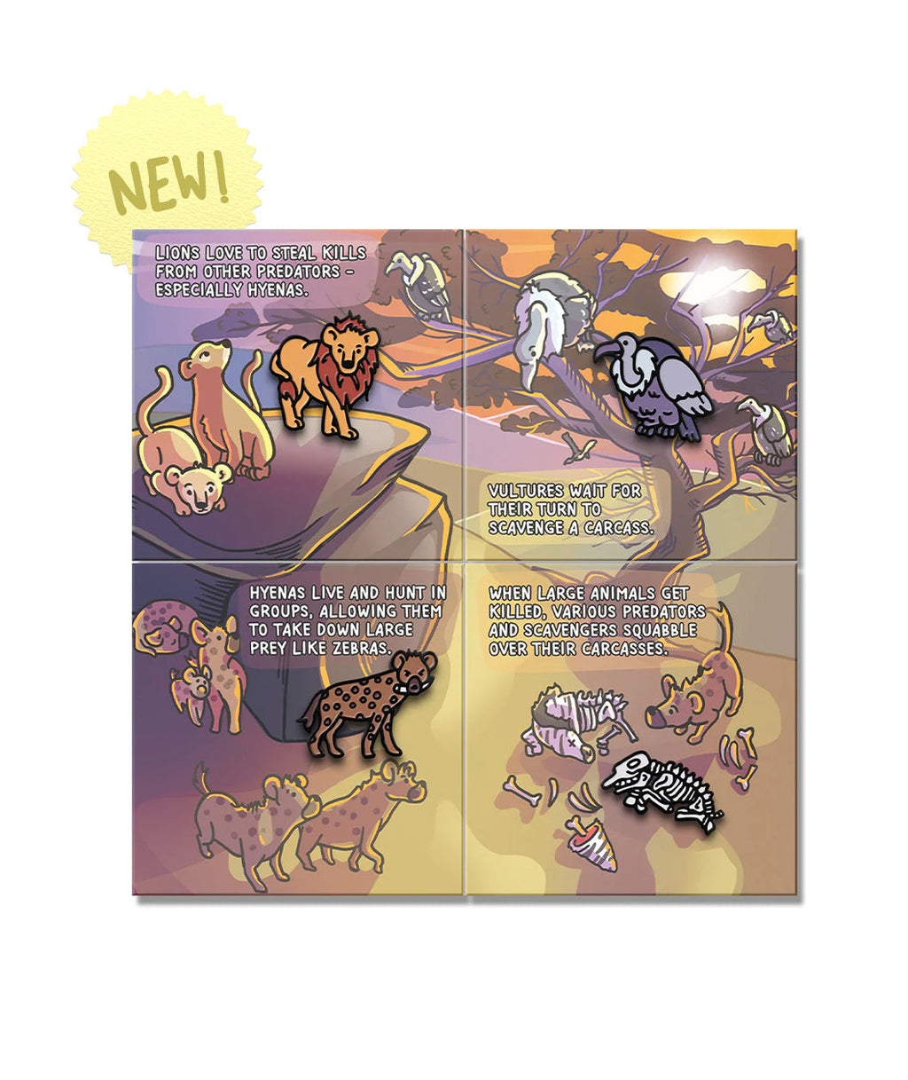 Serengeti Enamel Pins Bundle