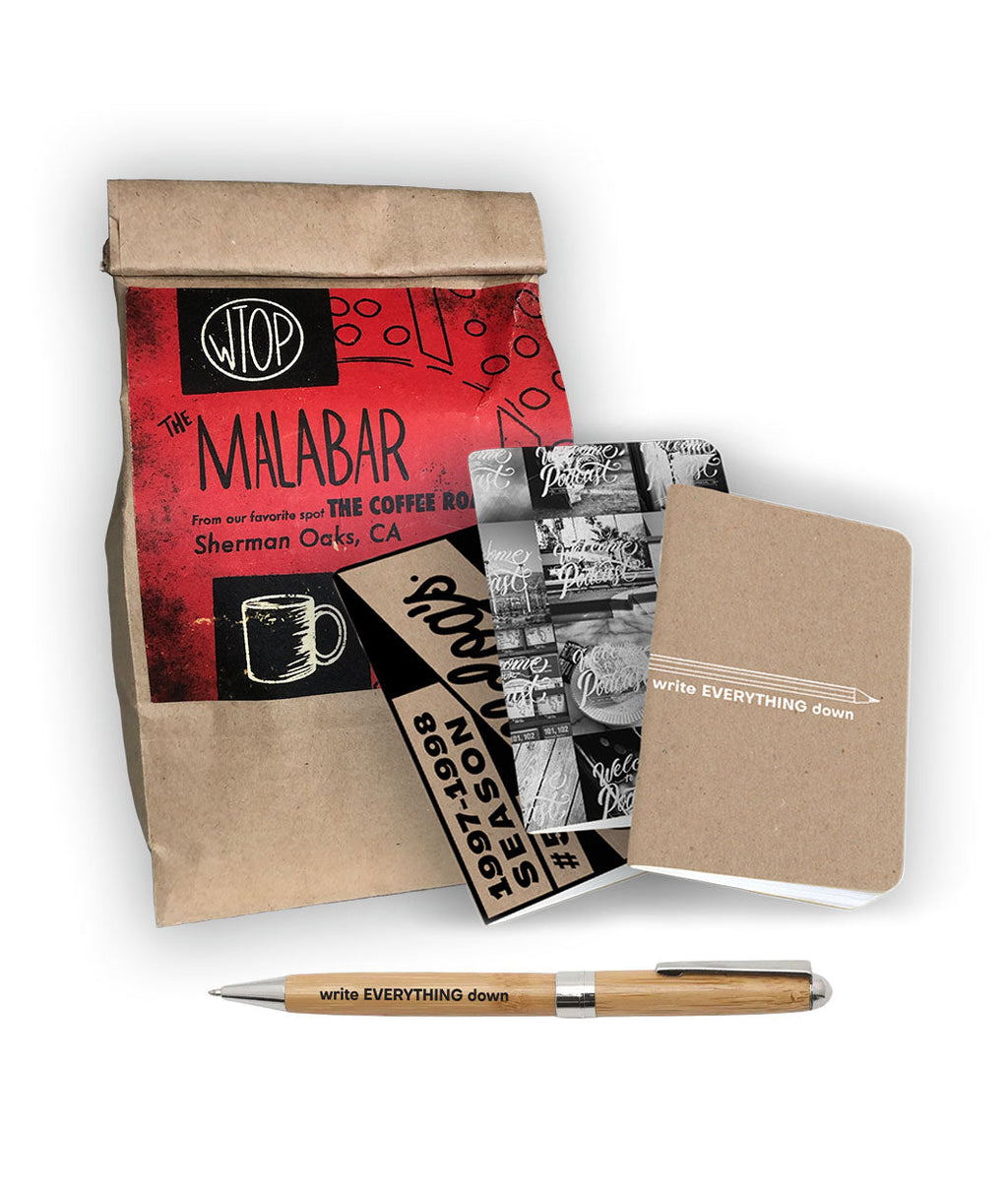 Coffee, Ink, and Paper Bundle
