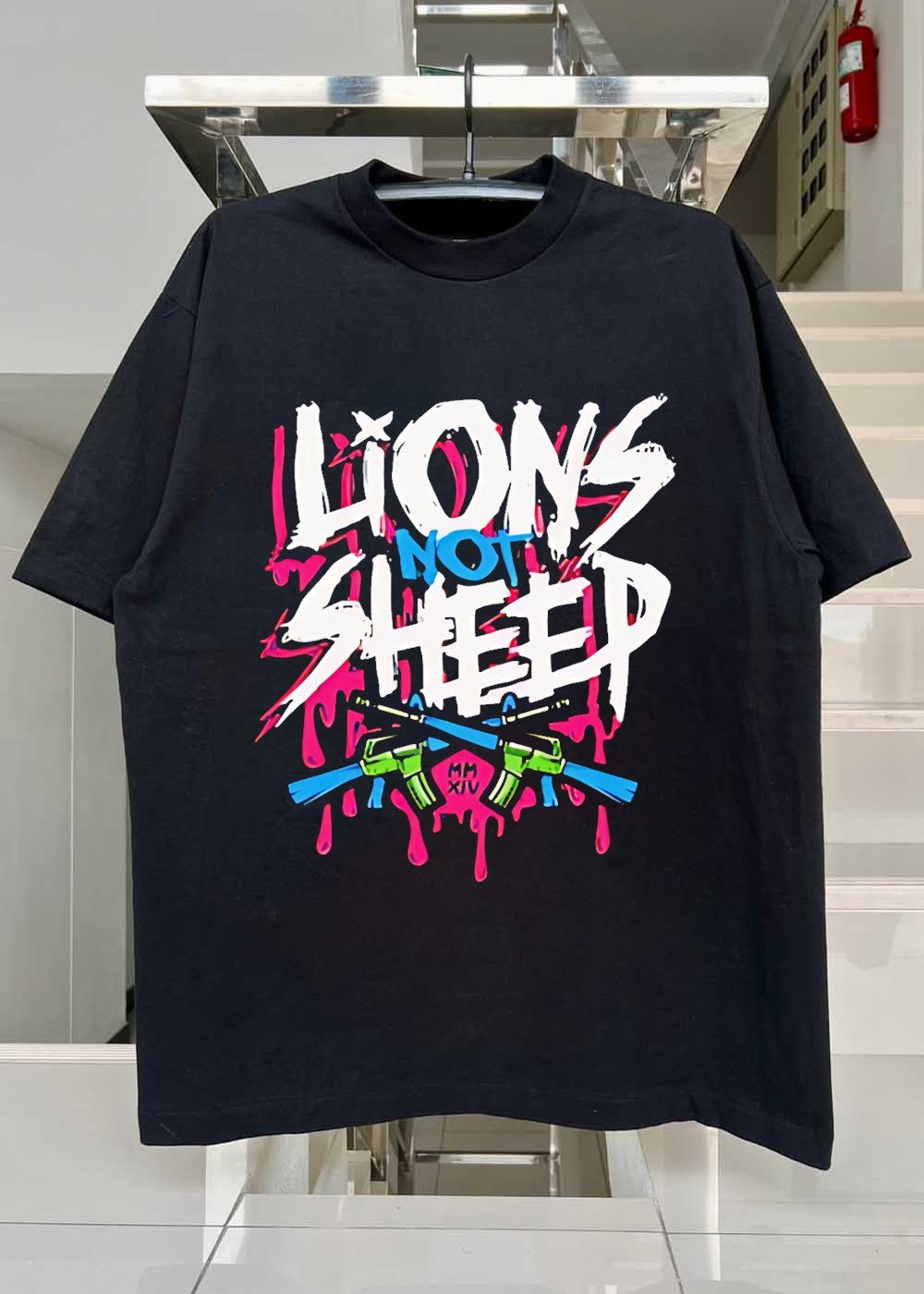 MM XIV Lions Not Sheep AR-15 Rifles T-Shirt