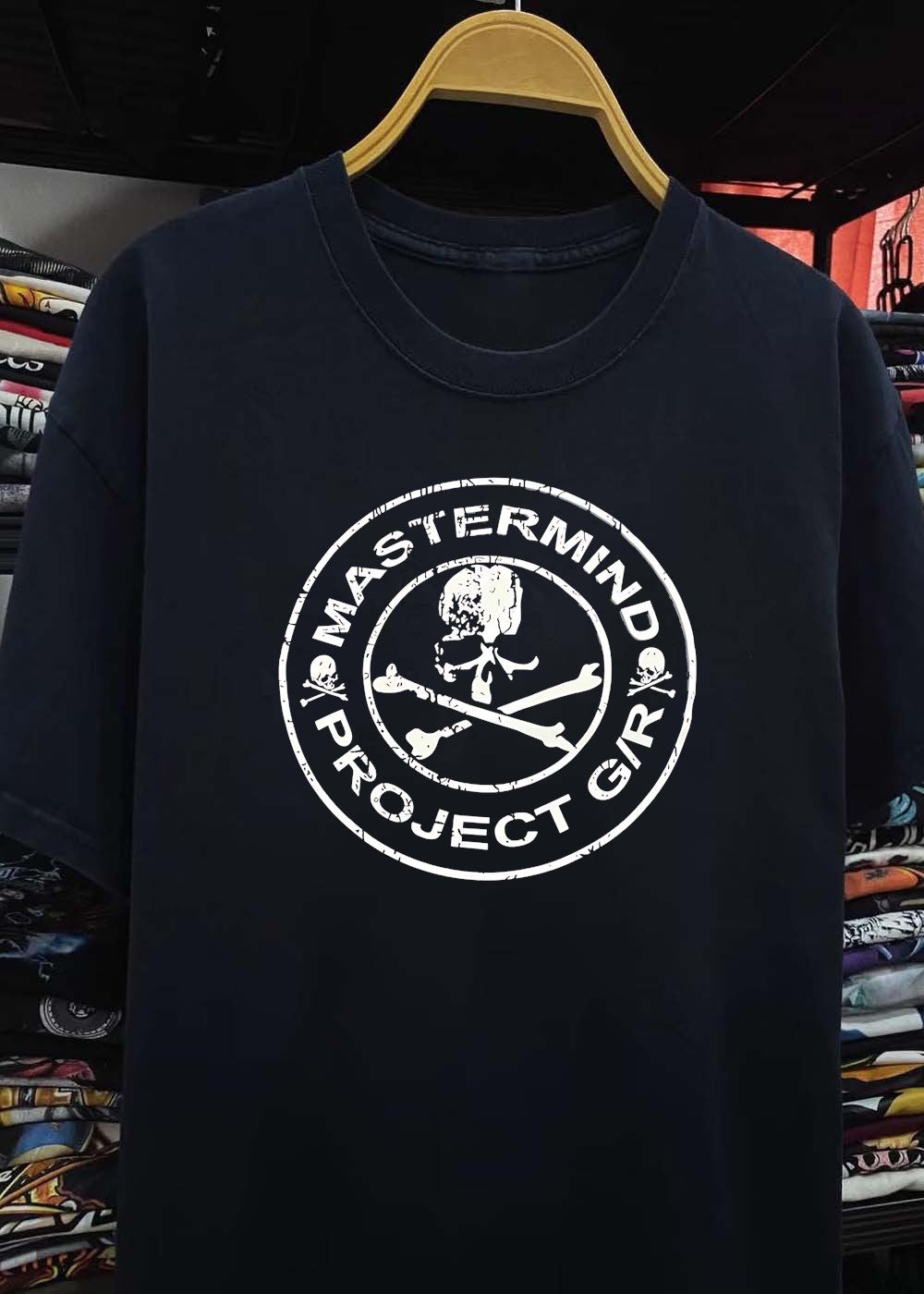 Mastermind Project G’R Skull Crossbones Logo T-Shirt