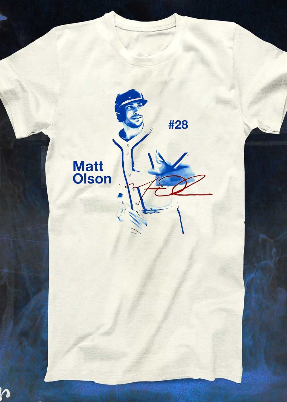 Matt Olson Signature Atlanta Braves T-Shirt
