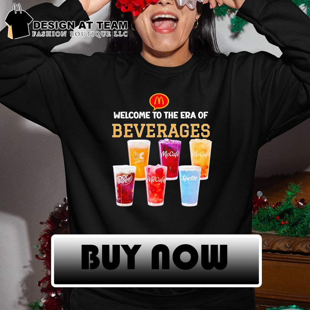 McCafé McDonald’s Dirty Dr Pepper Welcome to the era of beverages 2026 shirt