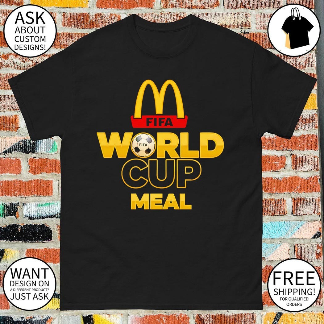 McDonald’s x Fifa logo World Cup Meal 2026 shirt