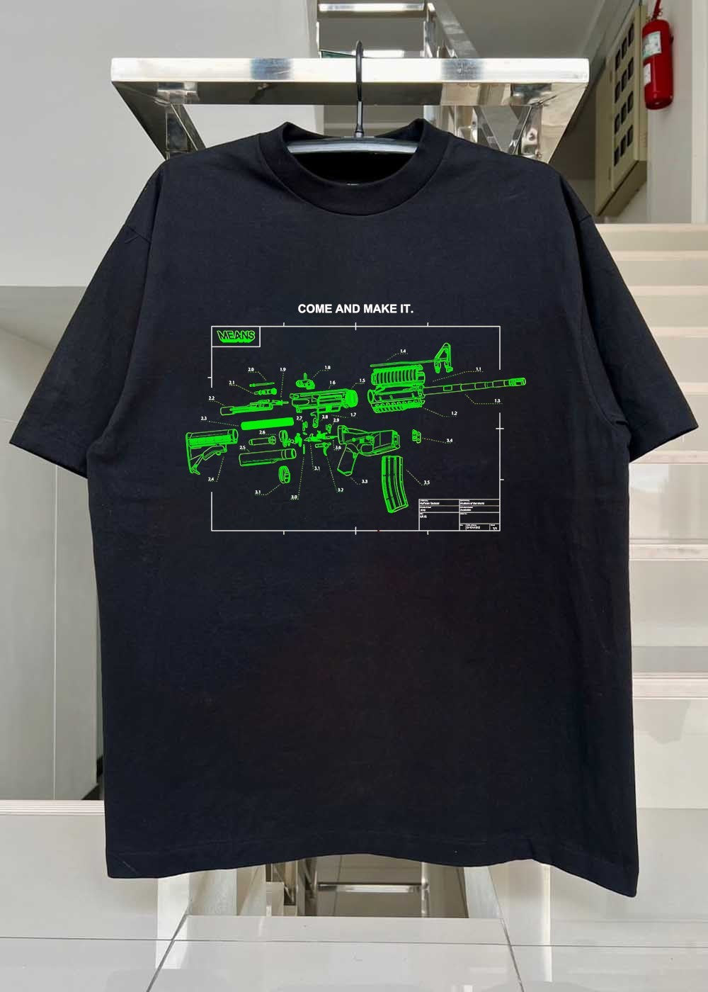 Means Assemble Your Own Ar15 Rifle Parts Schematic Shirt