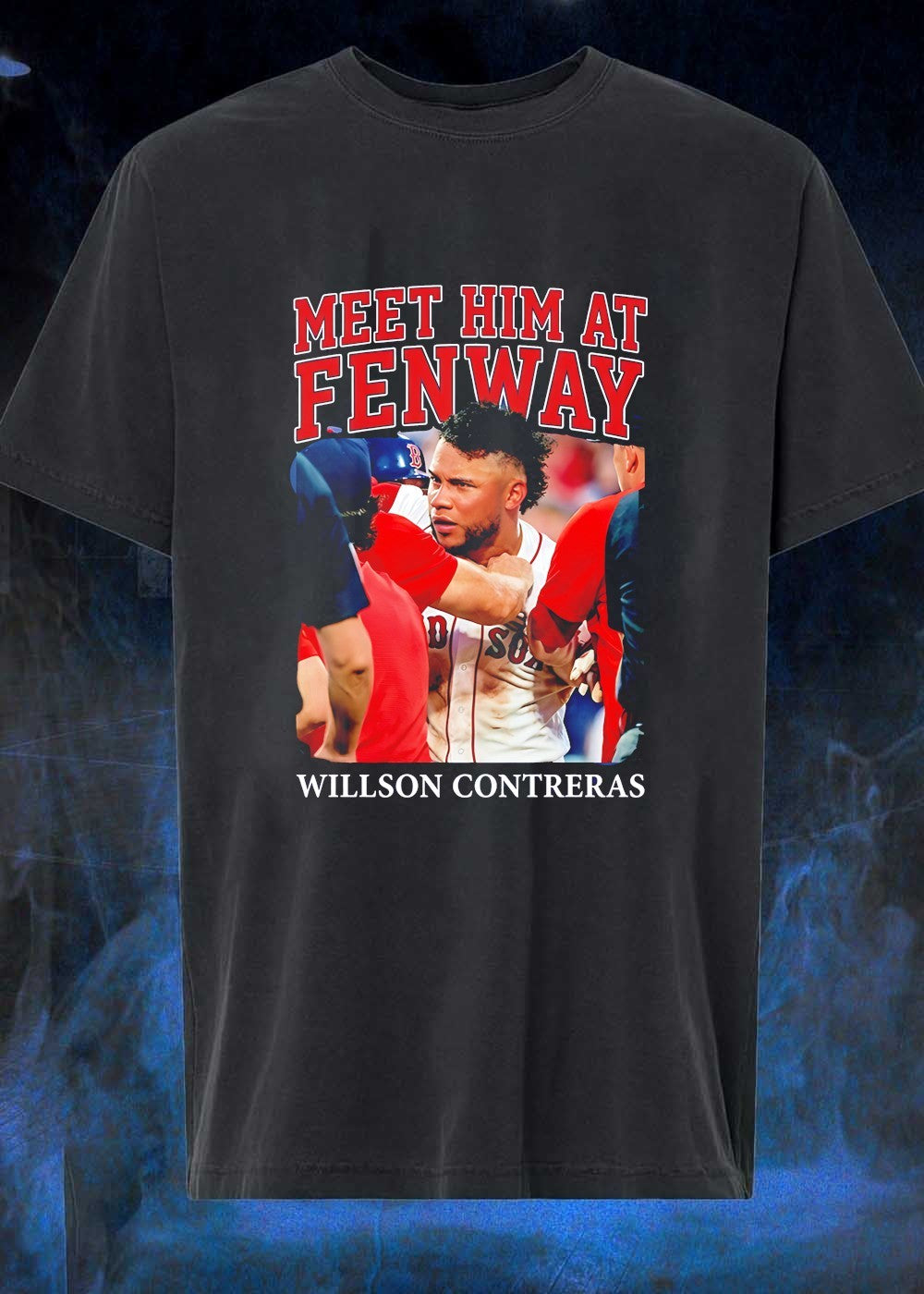 Meet Him at Fenway Willson Contreras Red Sox T-Shirt