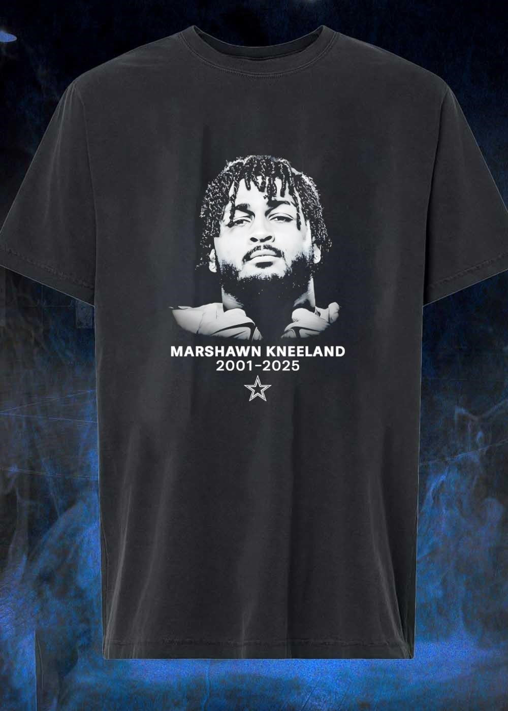Memorial Tribute Marshawn Kneeland 2001-2025 Dallas Cowboys Shirt