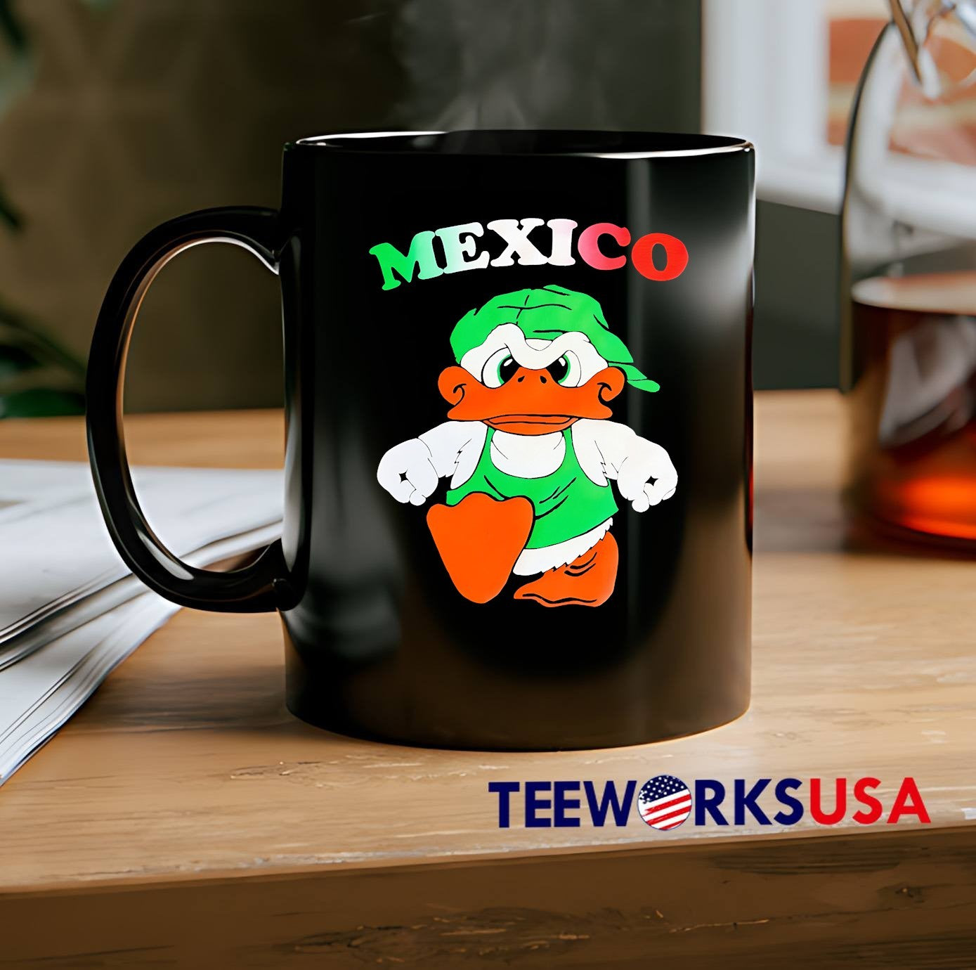 Mexico Angry Duck Walking T-Shirt