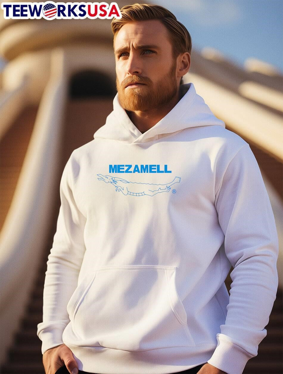 Mezamell Reptilian Dragon Logo shirt
