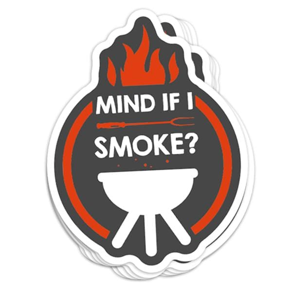 Mind If I Smoke Vinyl Sticker