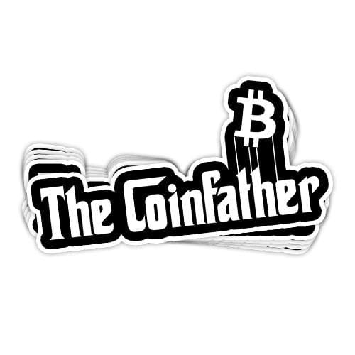 The Coinfather Vinyl Sticker