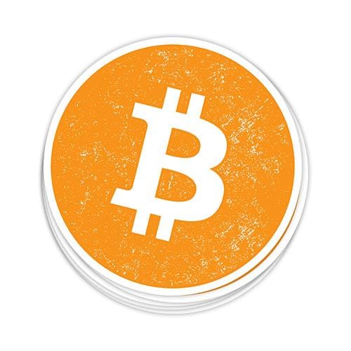 Bitcoin Icon Vinyl Sticker