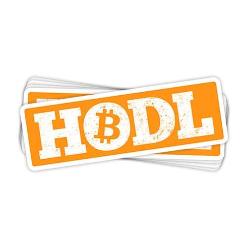 HODL Vinyl Sticker