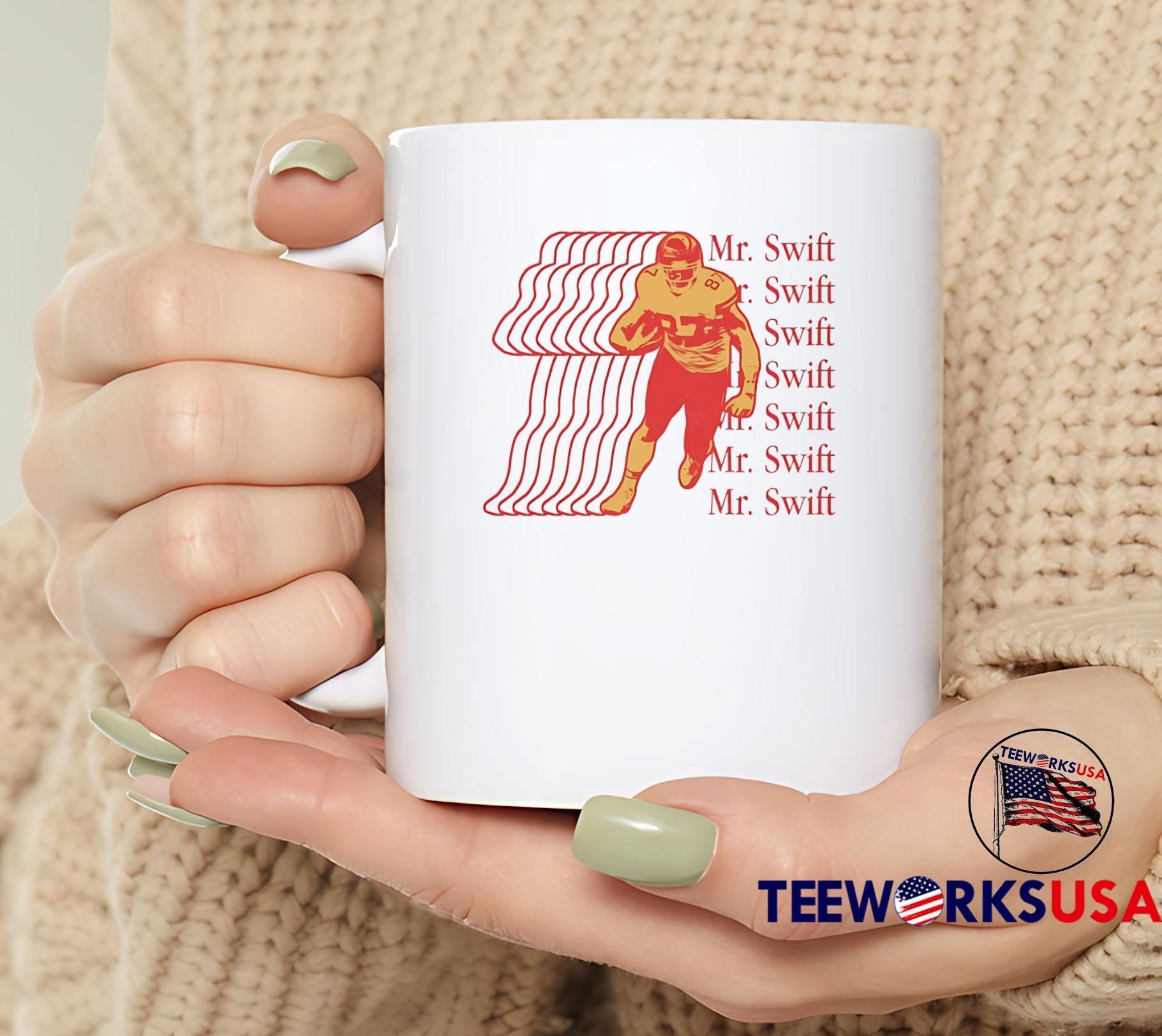 Mr Swift Football Player Retro Style Kansas City Chiefs Shirt
