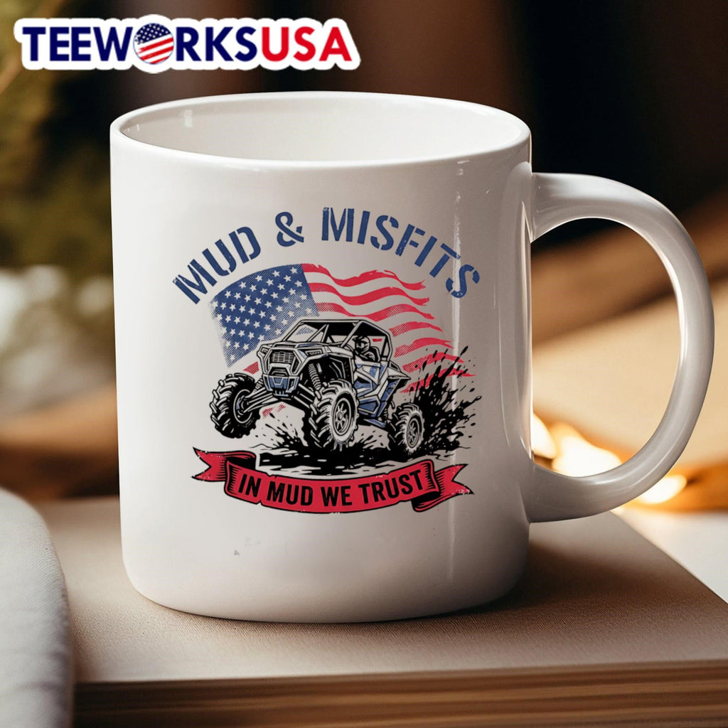 Mud & Misfits In Mud We Trust Off-Road Vehicle Shirt