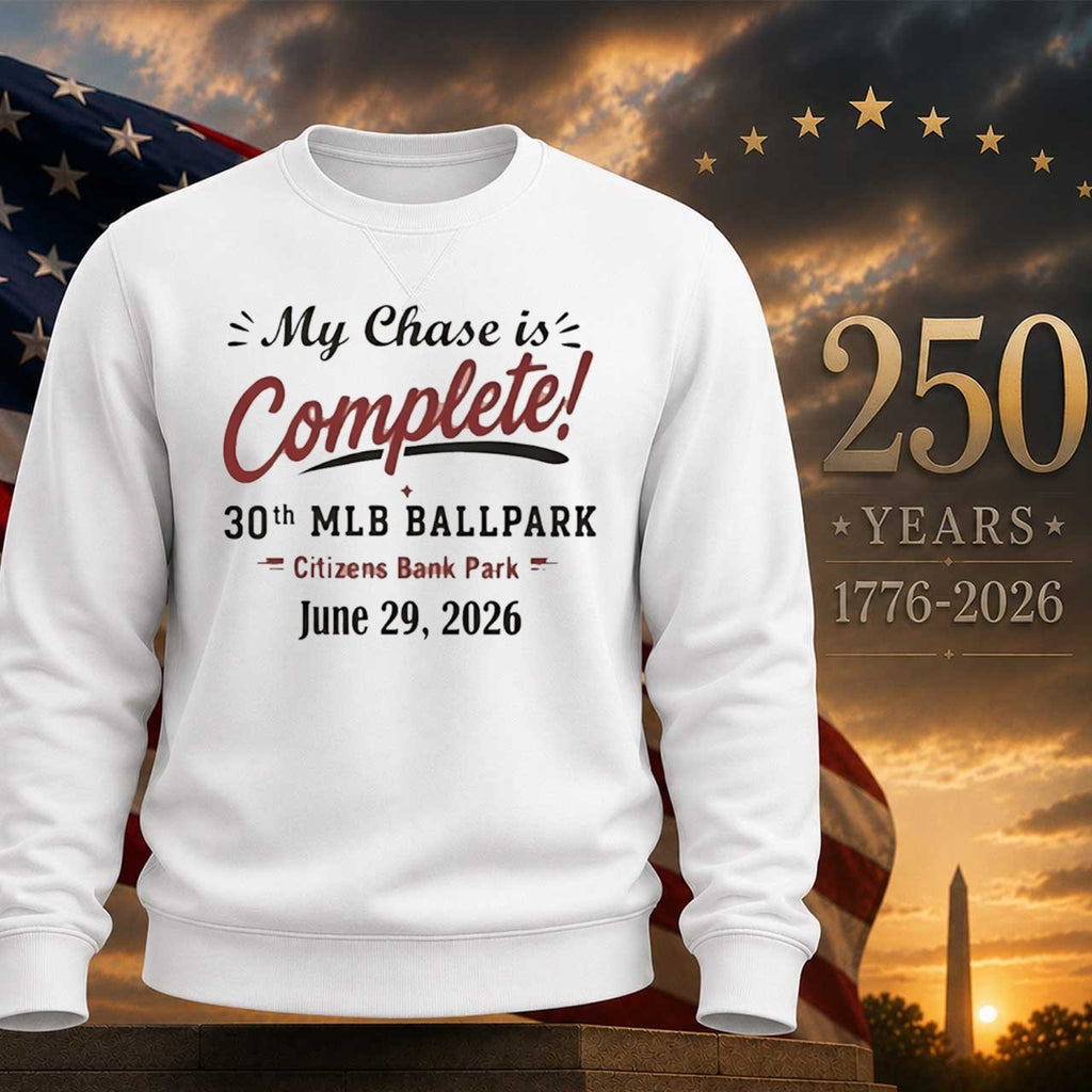 My Chase Is Complete 30th Ballpark Shirt
