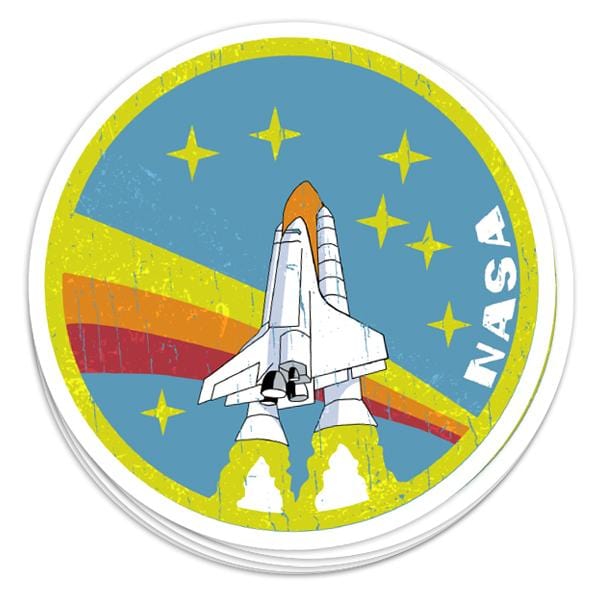 NASA Vintage Vinyl Sticker