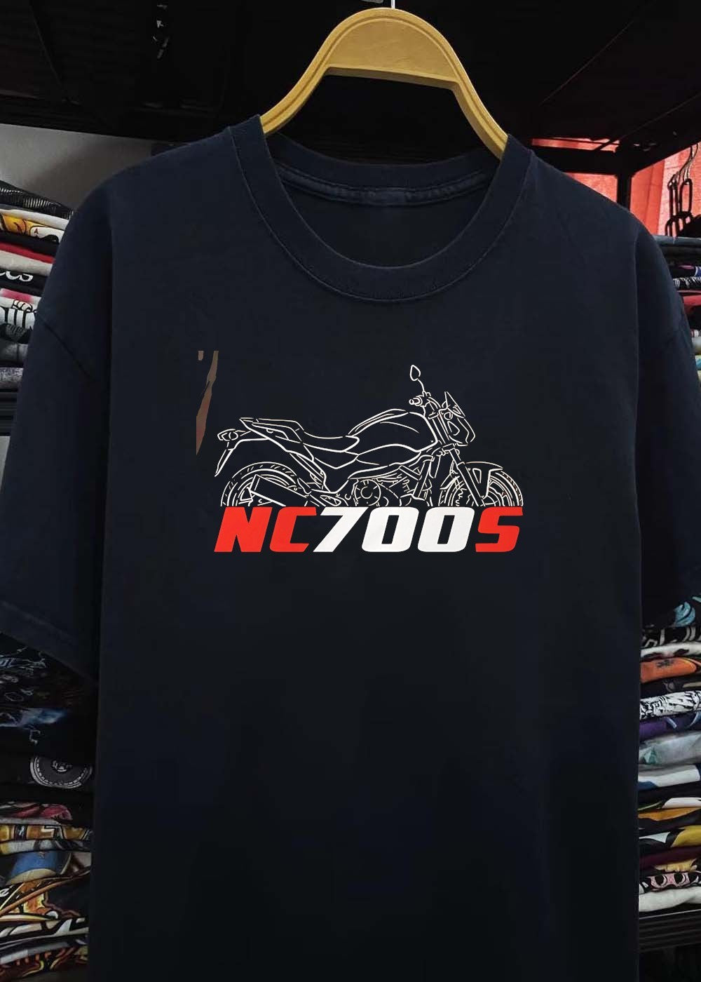 NC700S Honda Motorcycle Rider Apparel T-Shirt