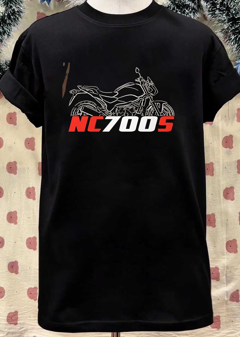 NC700S Honda Motorcycle Rider Apparel T-Shirt