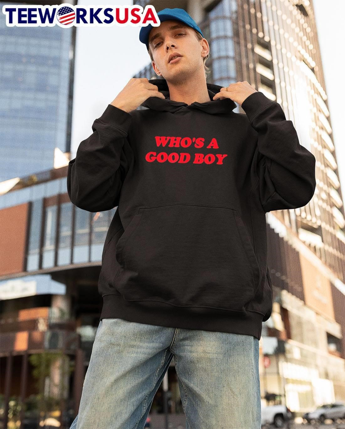 Who’s a Good Boy Puppy Dog T-Shirt