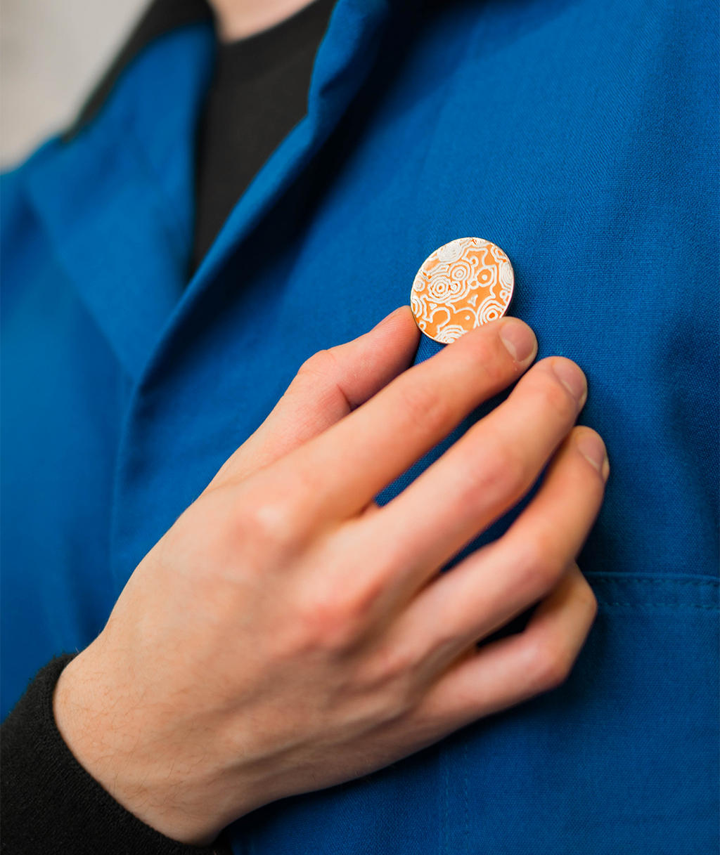 NileRed Enamel Pin (Glow-in-the-Dark)