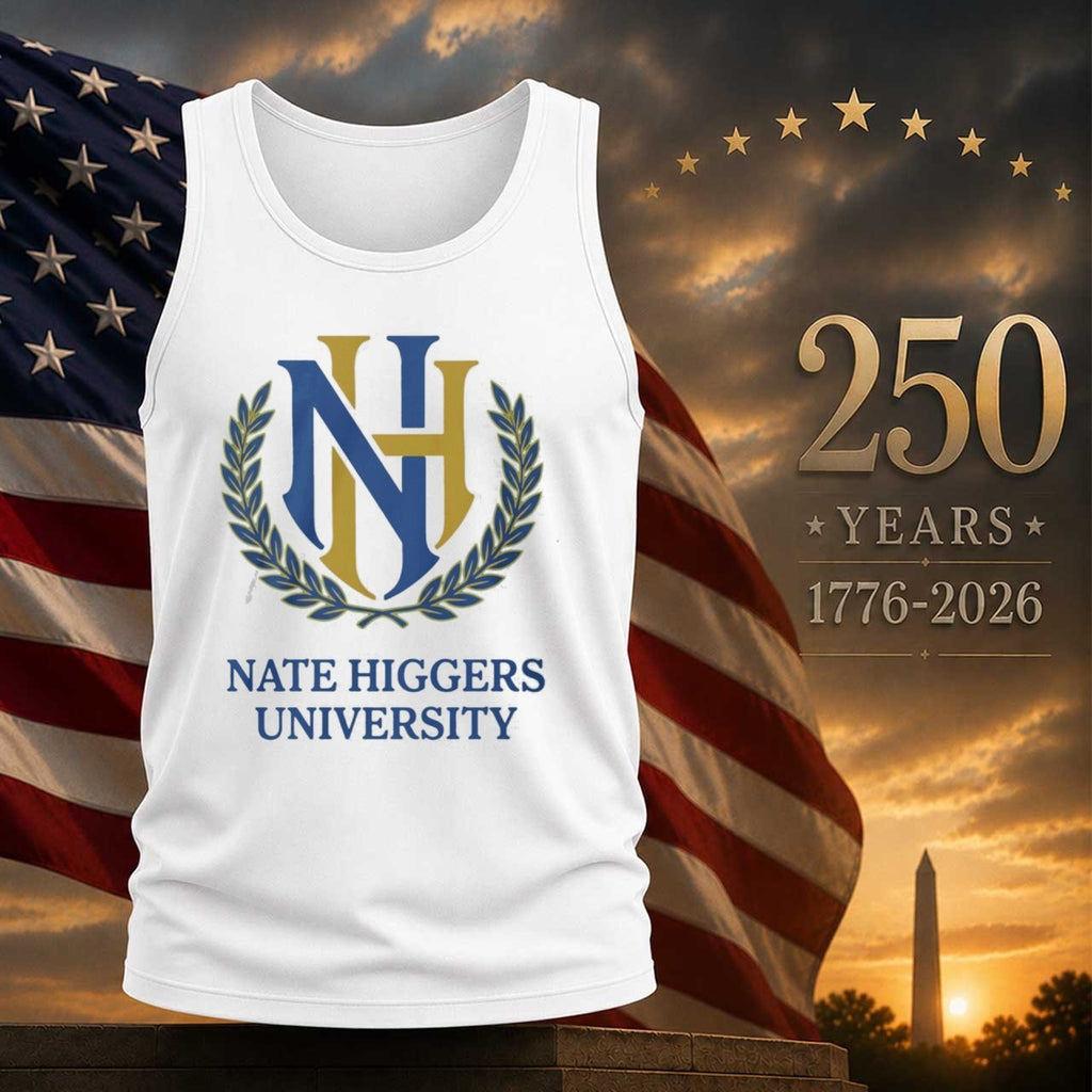 Nate Higgers University Logo Shirt