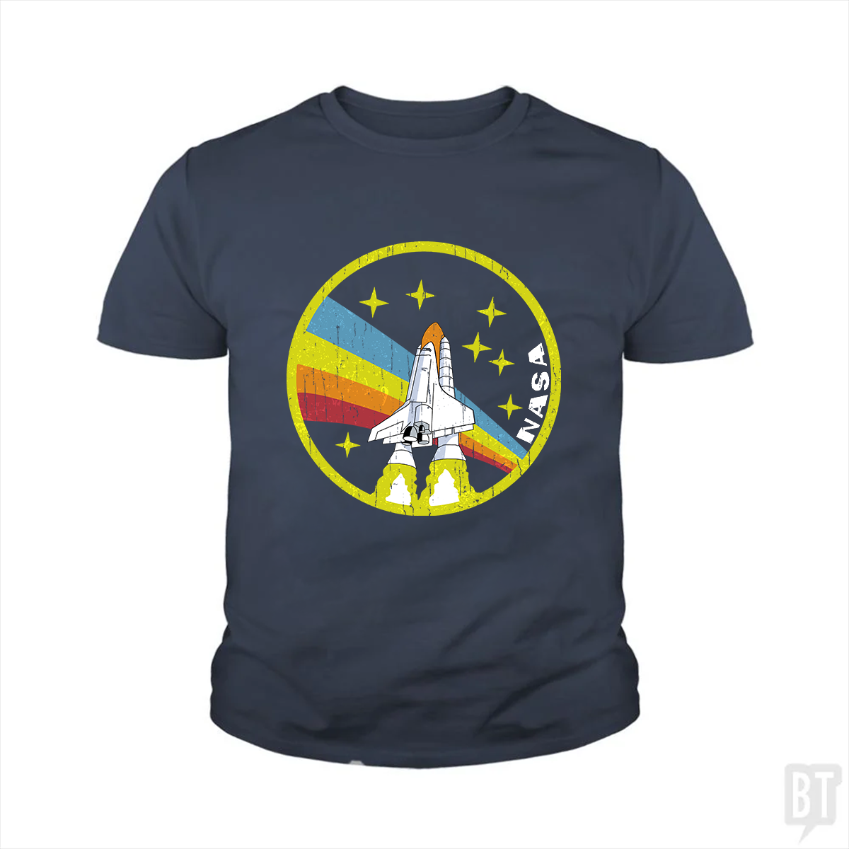Nasa Vintage Colors Kids Shirt