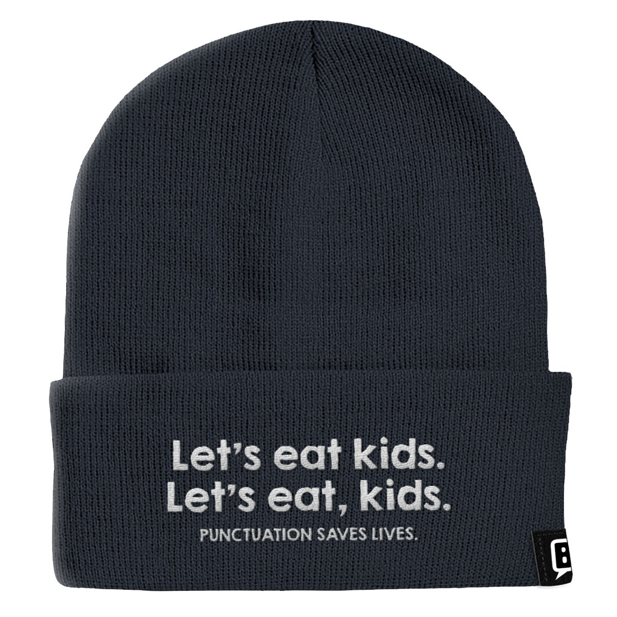Punctuation Saves Lives Beanies
