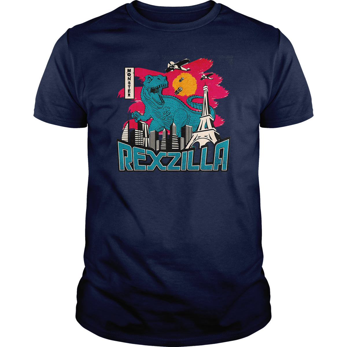 Retro Vintage Japanese Monster Rexzilla