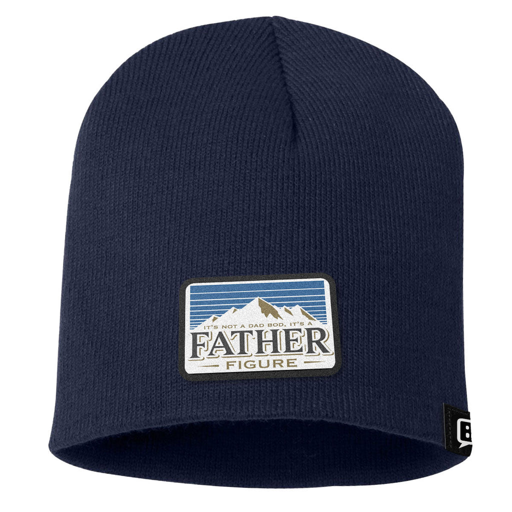 Dad Bod Father Figure Patch Beanies