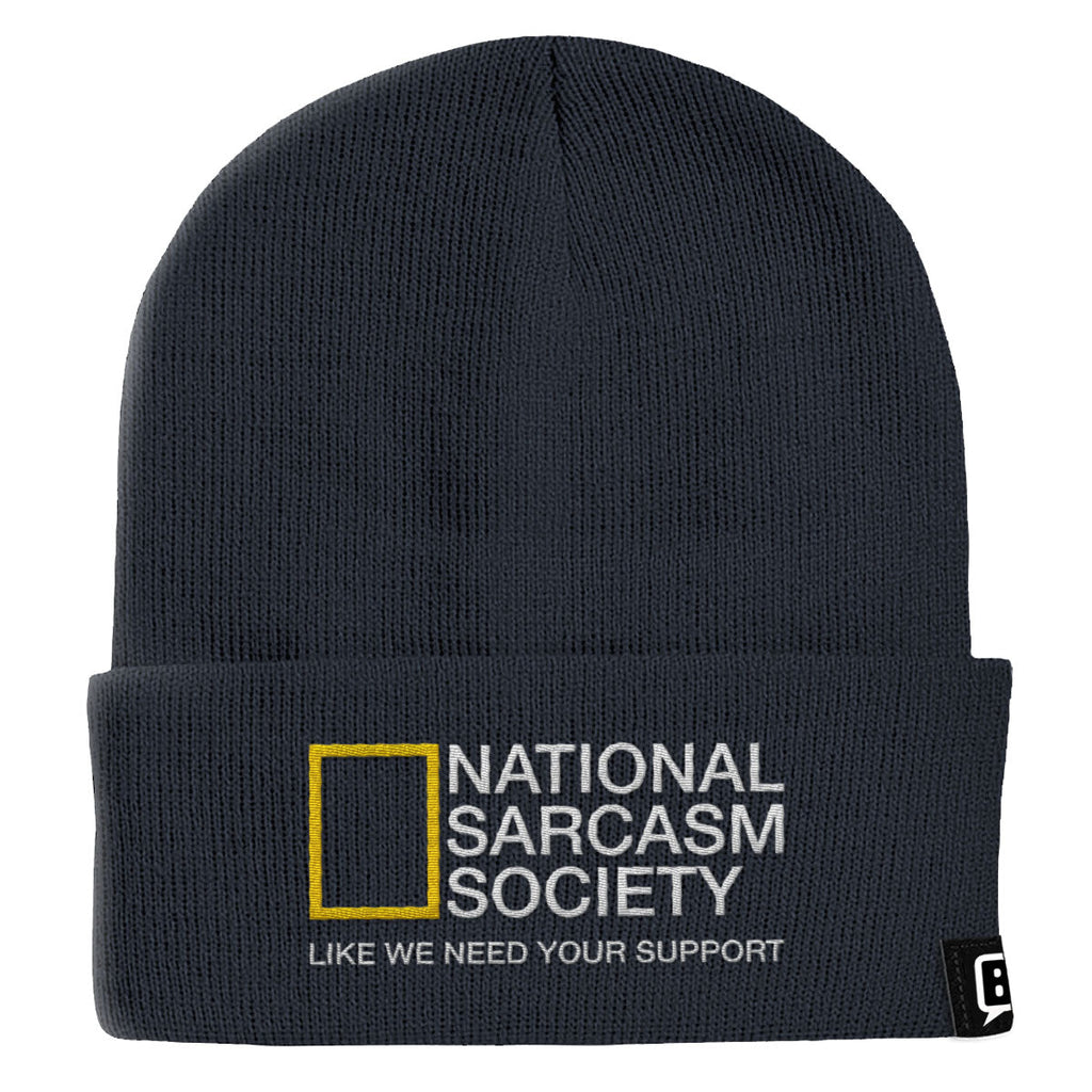 National Sarcasm Society Beanies