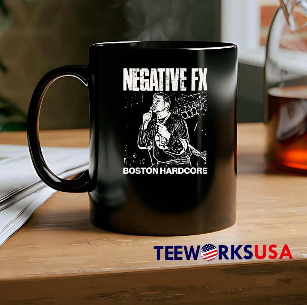 Negative FX Boston Hardcore Band Singer Live shirt