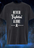 Never Fightin Alone Mental Health Awareness Month shirt
