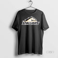 New Birmingham Stallions Lockup Logo Style Graphic Tee Shirt Sweater
