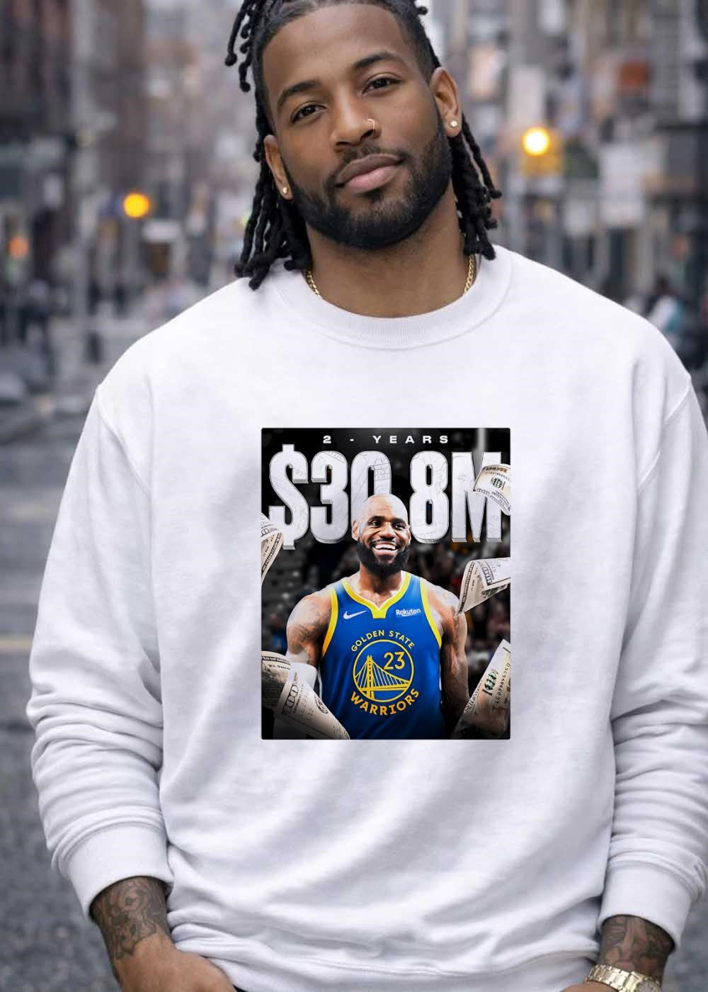 New Contract Deal 2 Years 30 8M Golden State Warriors Shirt