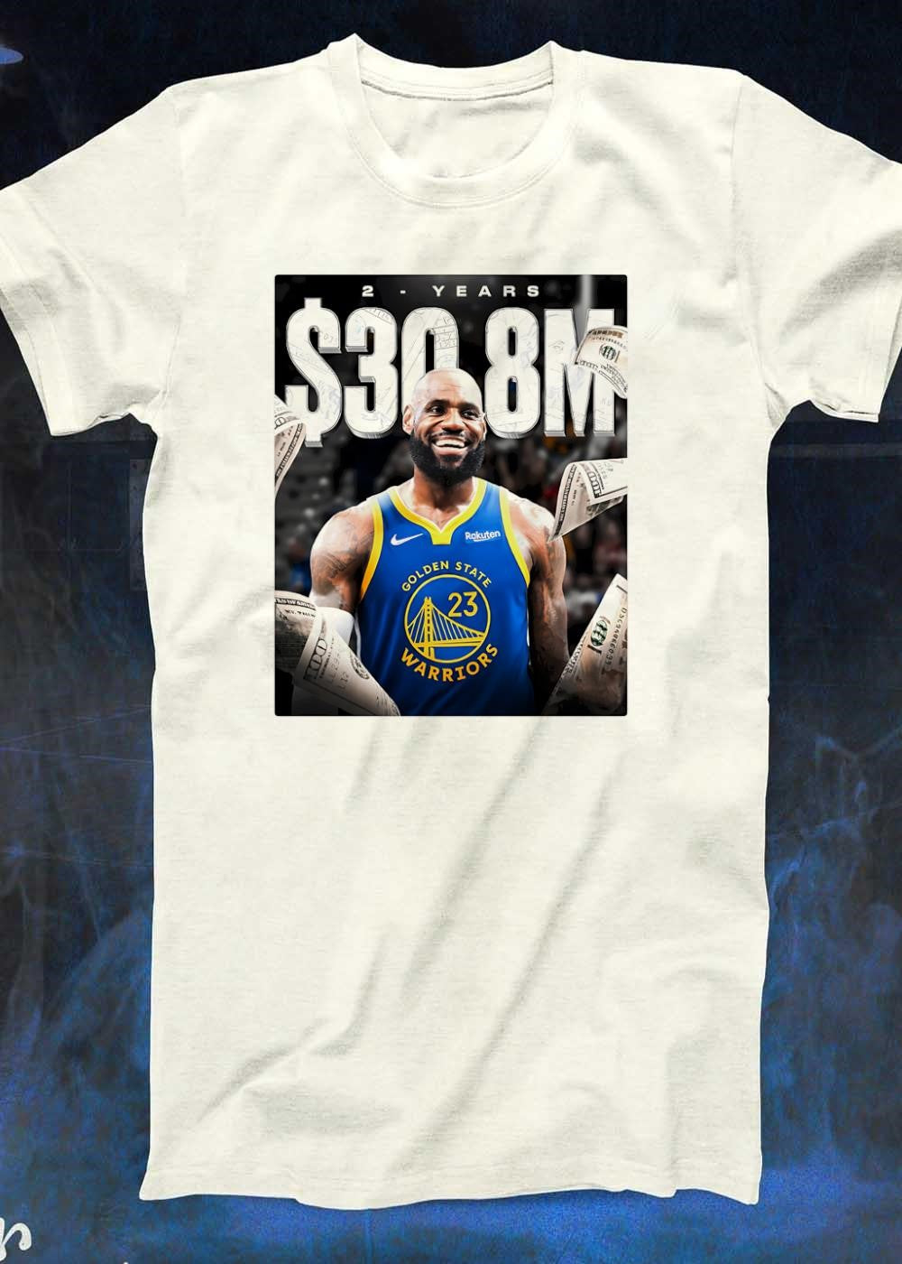 New Contract Deal 2 Years 30 8M Golden State Warriors Shirt