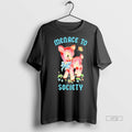 New Deer Menace To Society Cute Graphic Tee Shirt Sweater
