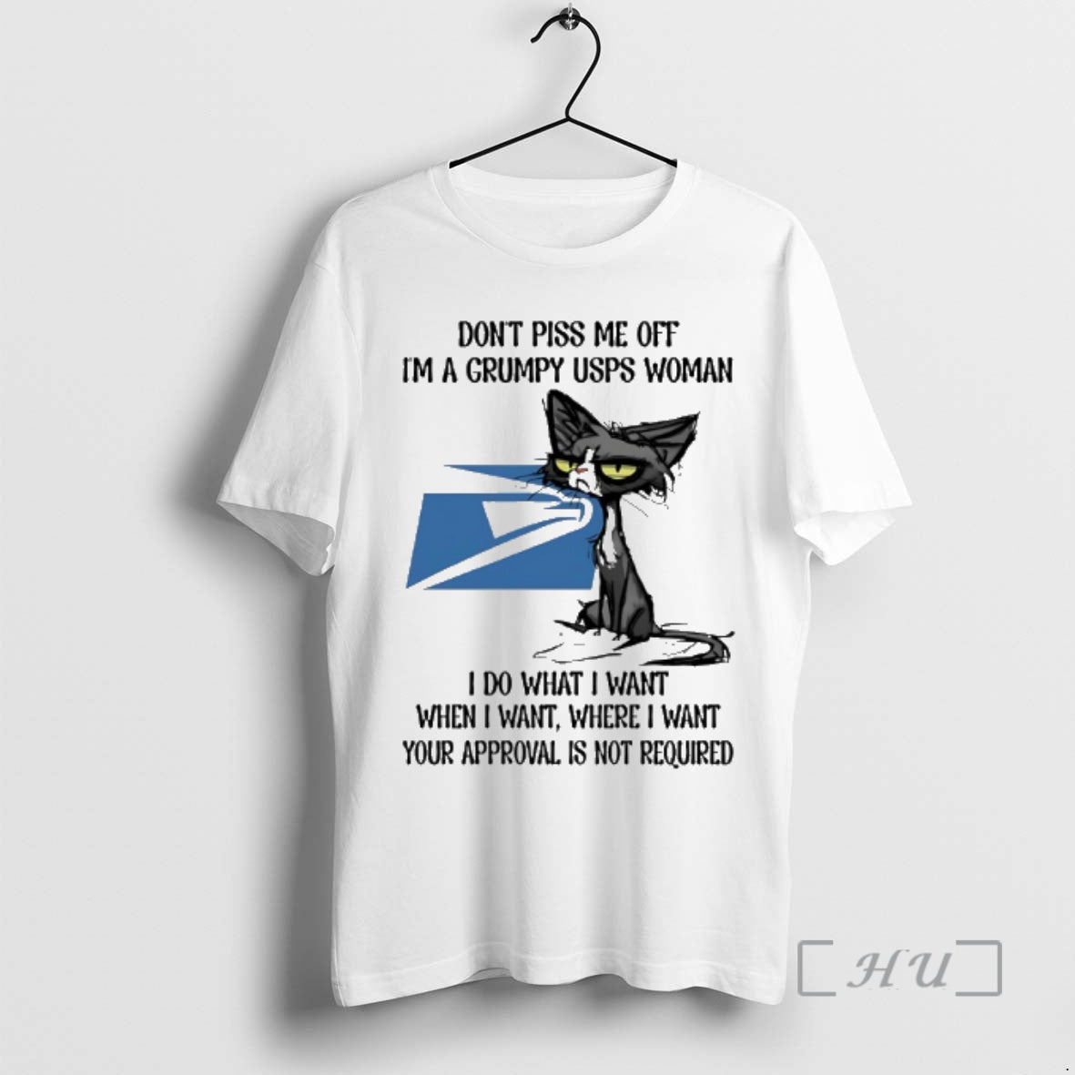 New Dont Piss Me Off Im Grumpy Cat Usps Woman T-Shirts, Hoodie, Sweatshirt
