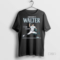 New Logan Gilbert Is Walter Seattle Baseball Graphic Tee Shirt Sweater