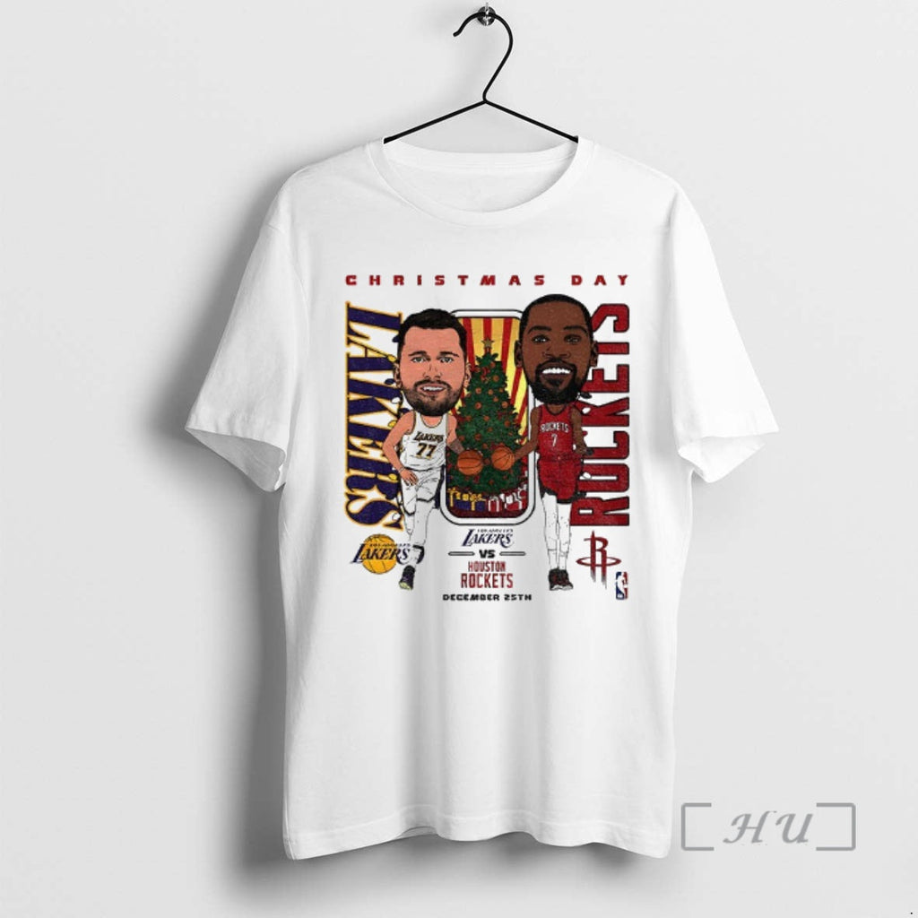 New Luka Doncic Los Angeles Lakers Vs Kevin Durant Houston Rocket Basketball Day T-Shirts, Hoodie, Sweatshirt